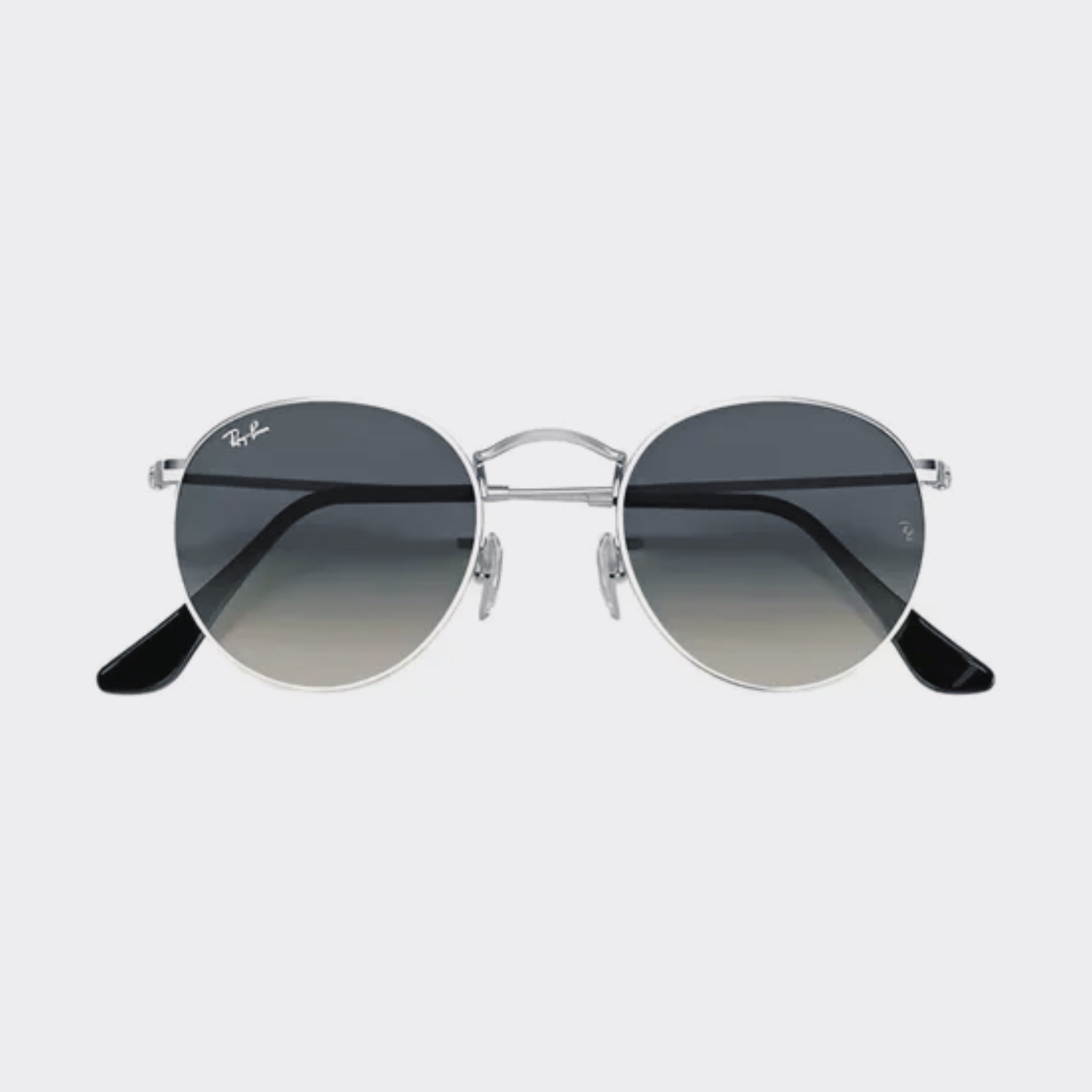 ROUND METAL CLASSIC 3447 - Plateado - Gris Degrade