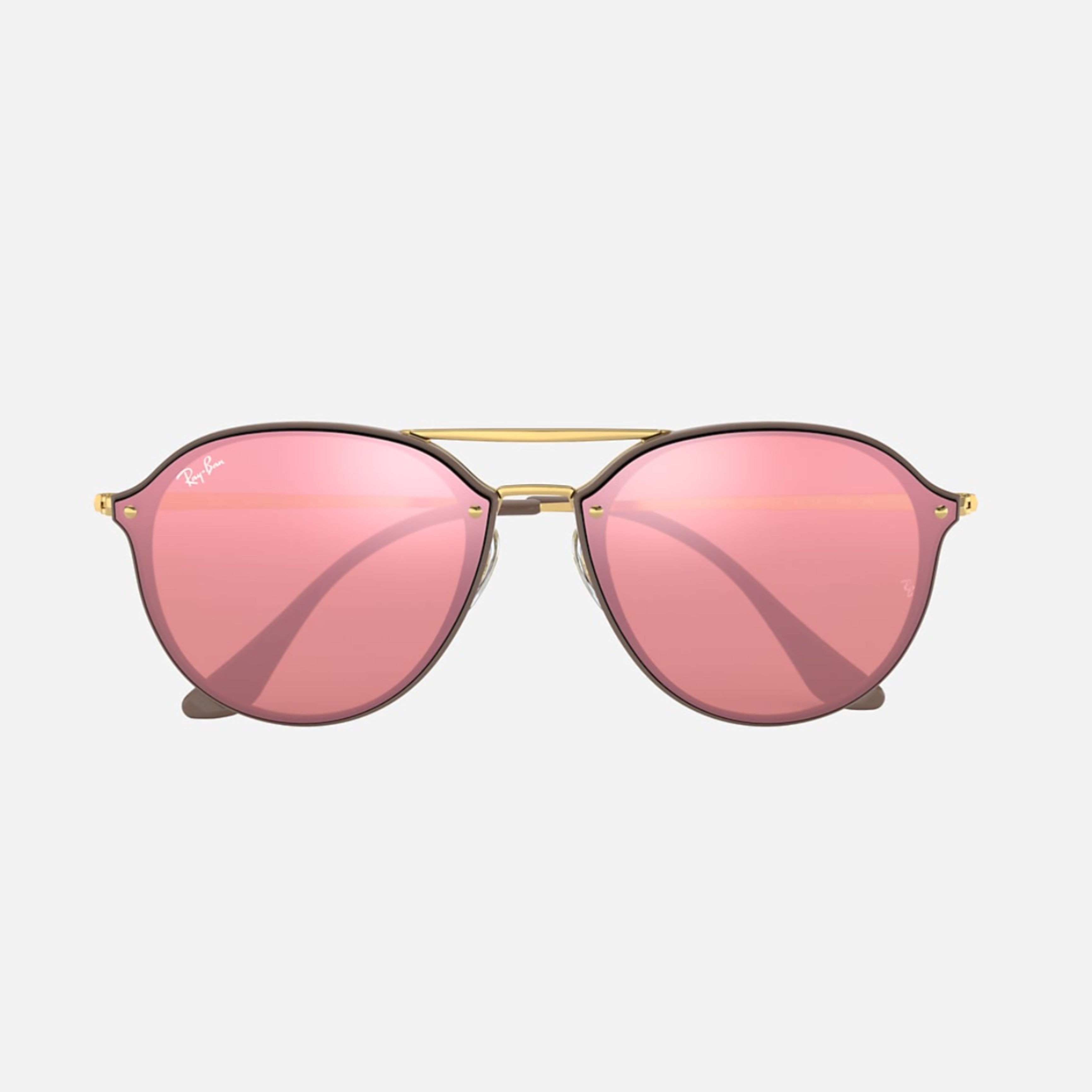 BLAZE ROUND DOUBLE BRIDGE 4292 - Dorado - Rosa Espejado
