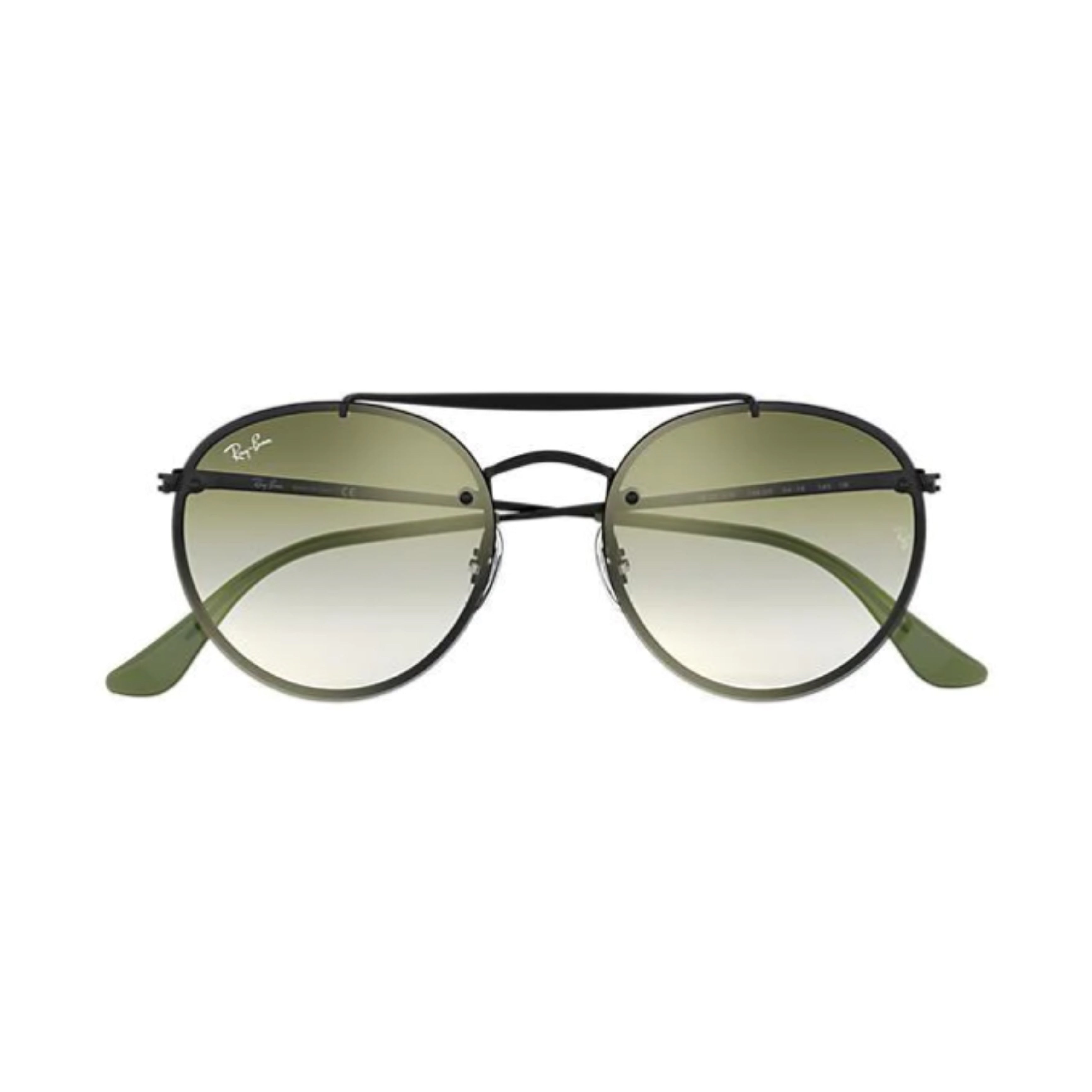 BLAZE ROUND DOUBLE BRIDGE 3614N - Negro - Verde claro Degradé