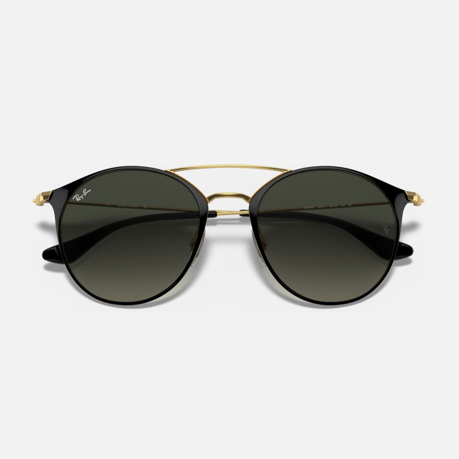 ROUND SHAPE 3546 - Negro Dorado - Gris Degrade