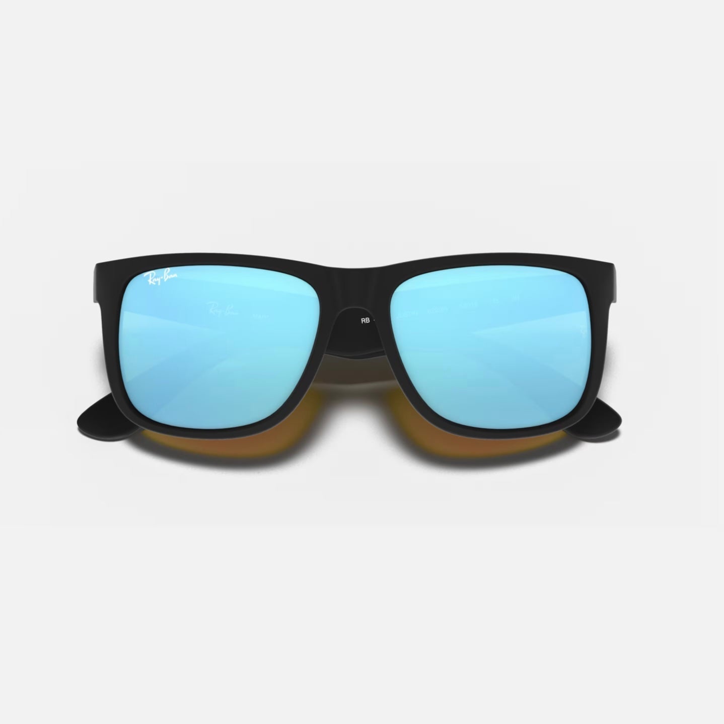 JUSTIN 4165 - Negro - Azul Espejado