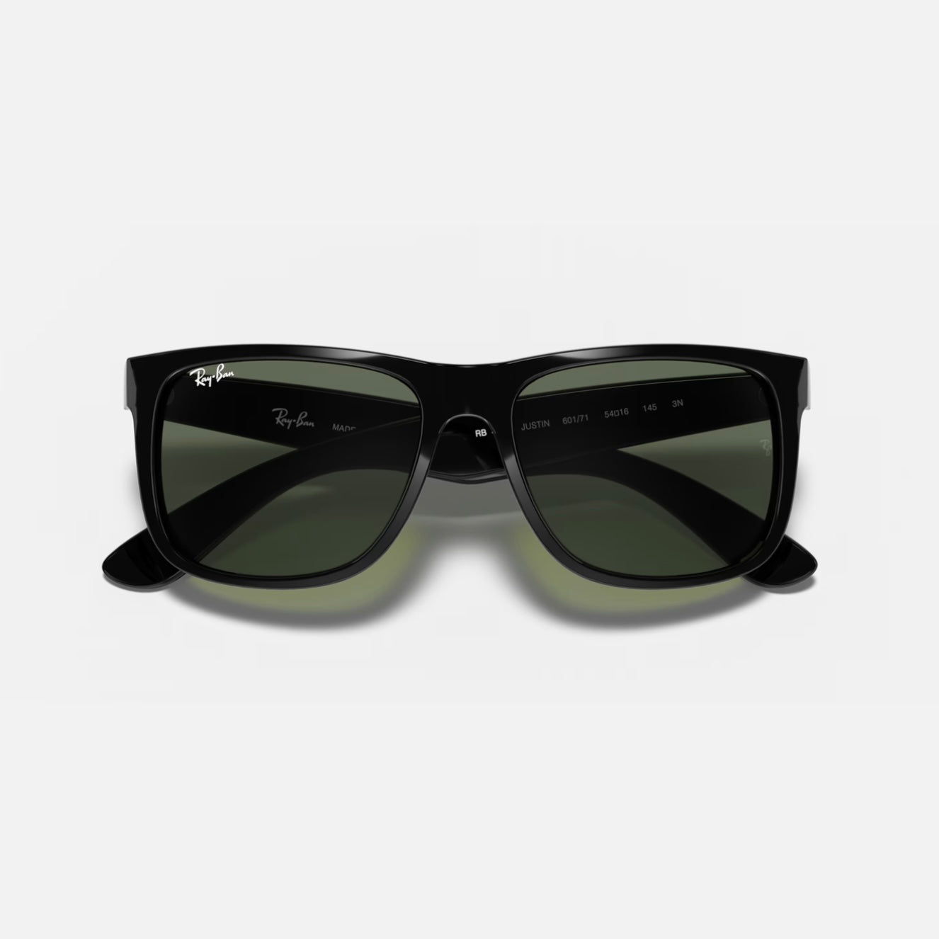 JUSTIN 4165 - Negro Mate - Verde