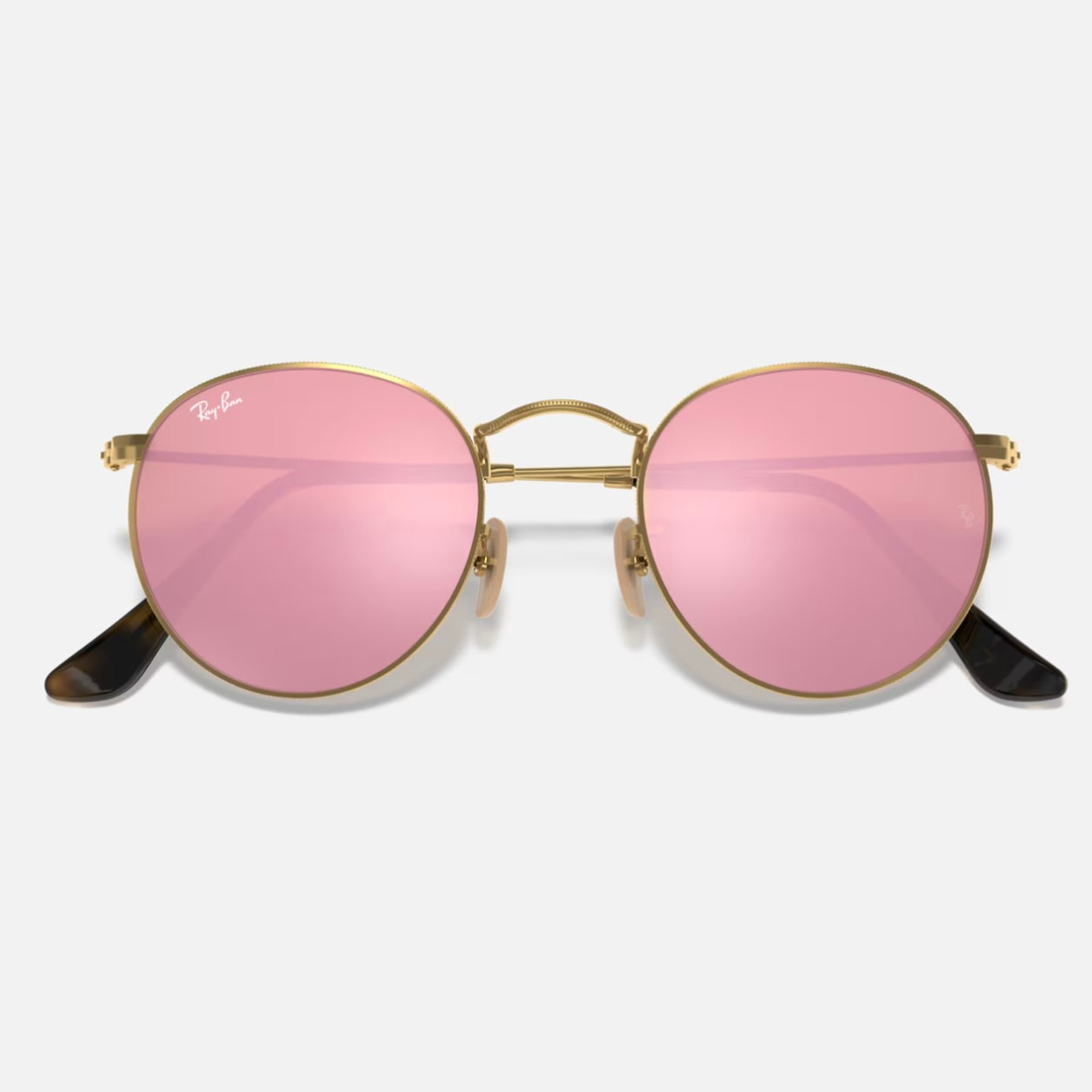 ROUND METAL CLASSIC 3447 - Dorado - Rosa Espejado