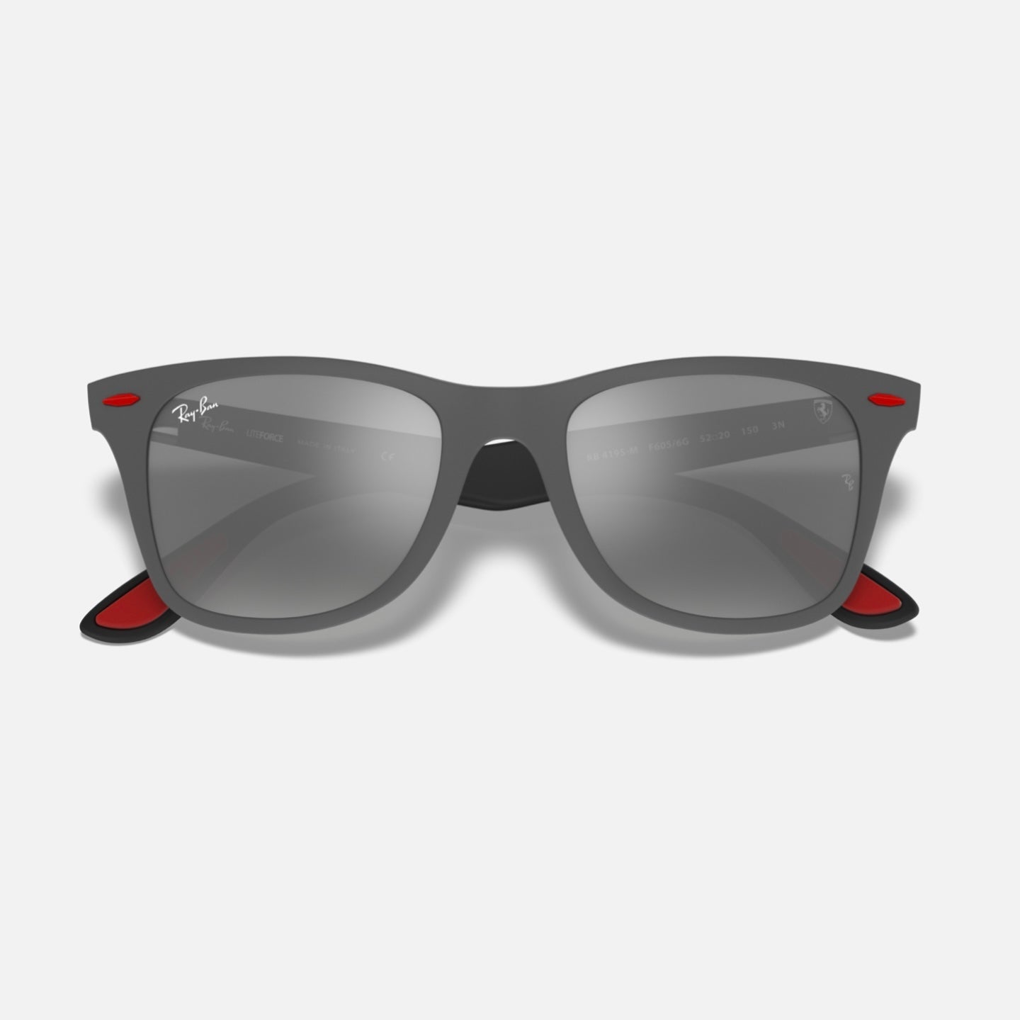 FERRARI WAYFARER LITEFORCE 4195M - Gris - Plateado Espejado