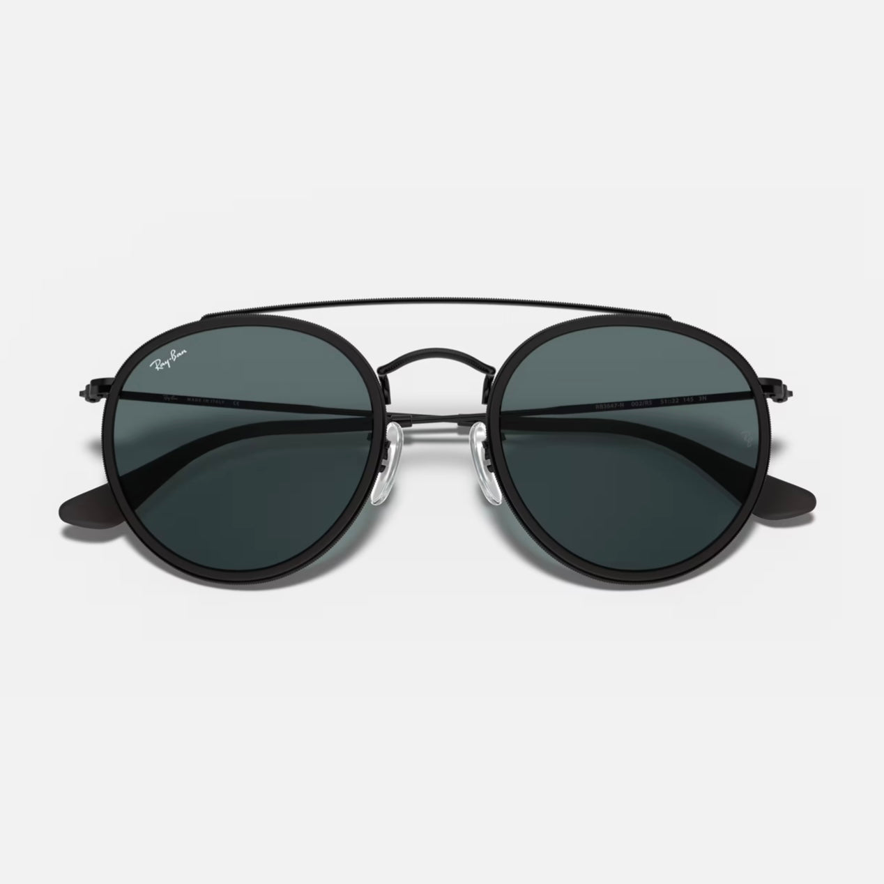 ROUND DOUBLE BRIDGE 3647N - Negro - Gris Liso (002/R5)