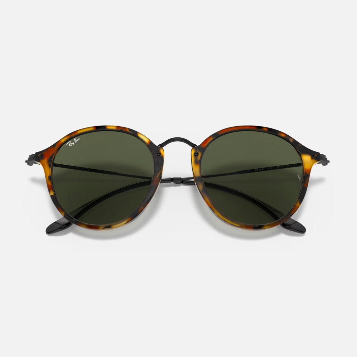 ROUND FLECK - Carey - Verde
