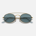 OVAL DOUBLE BRIDGE 3847N - Dorado celeste - Azul degrade 9123/3M