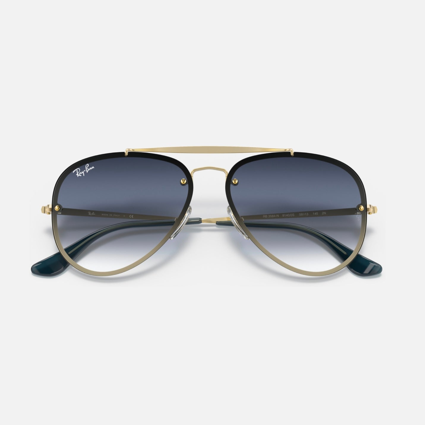 BLAZE AVIADOR 3584N - Dorado - Azul Degradé
