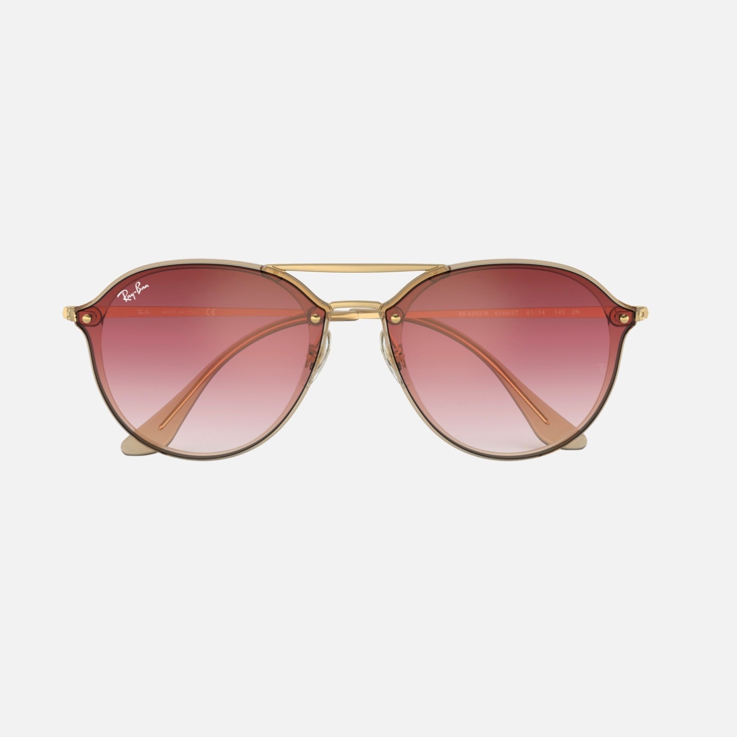 BLAZE ROUND DOUBLE BRIDGE 4292 - Dorado - Rosa Degradé