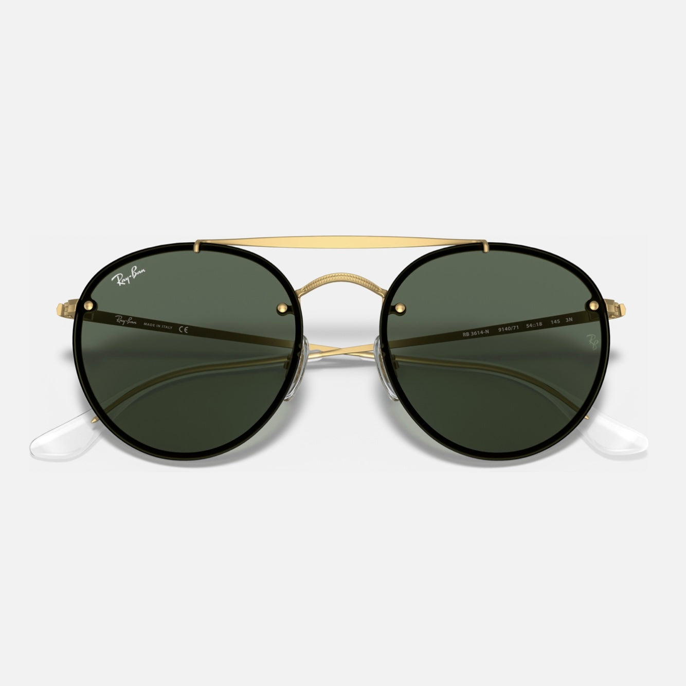 BLAZE ROUND DOUBLE BRIDGE 3614N - Dorado - Verde G15 (Negro)