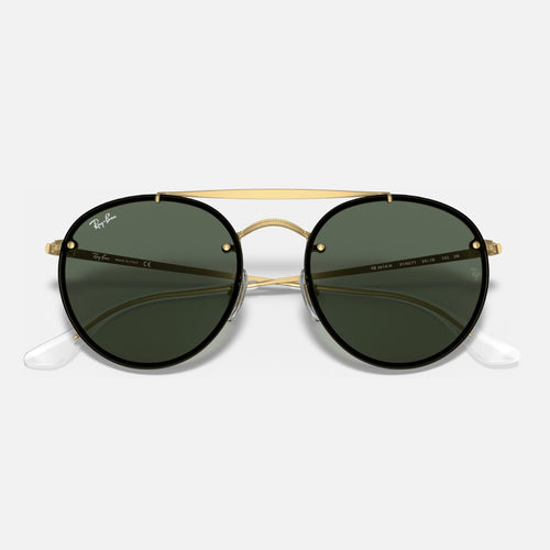 BLAZE ROUND DOUBLE BRIDGE 3614N - Dorado - Verde G15 (Negro)