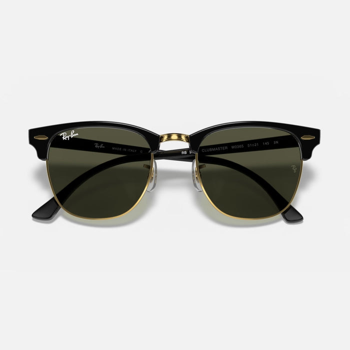 CLUBMASTER 3016 - Negro Dorado - Verde G15 (Negro)