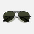 AVIADOR CLASSIC 3025 - Negro - Verde G15 (Negro)