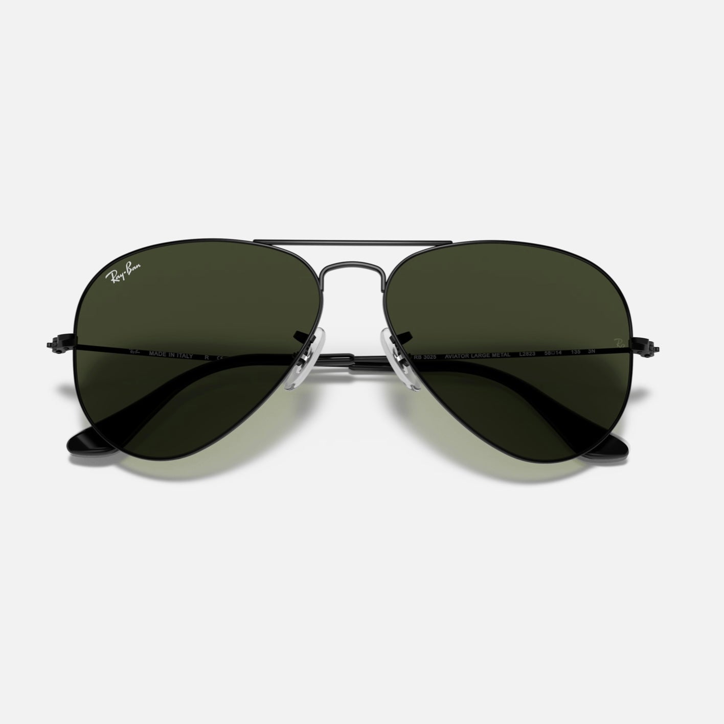 AVIADOR CLASSIC 3025 - Negro - Verde G15 (Negro)