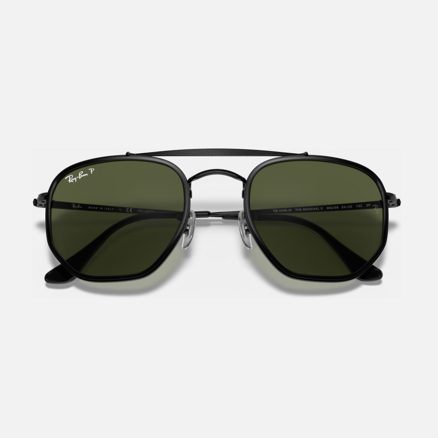 MARSHAL II 3648M - Negro - Verde Polarizado