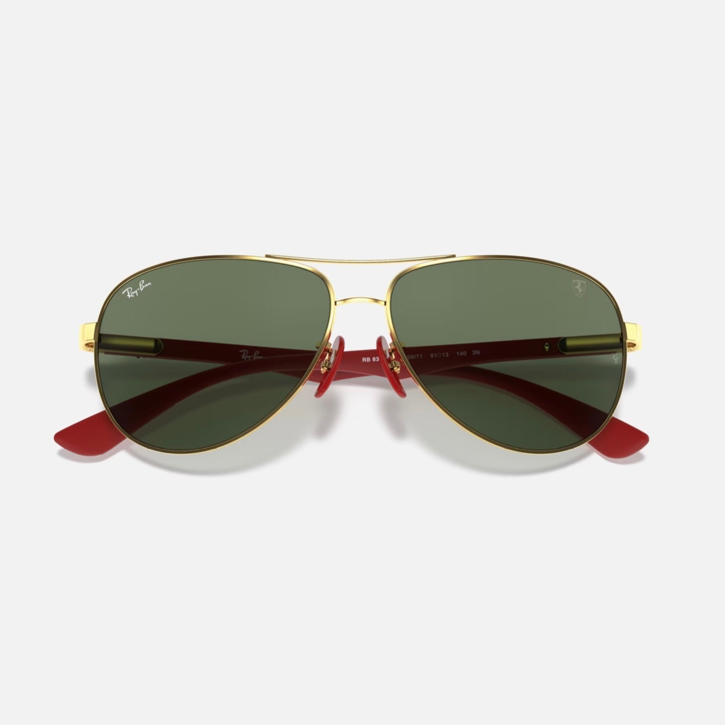 AVIADOR FERRARI 8313 - Dorado - Verde G15 (Negro)