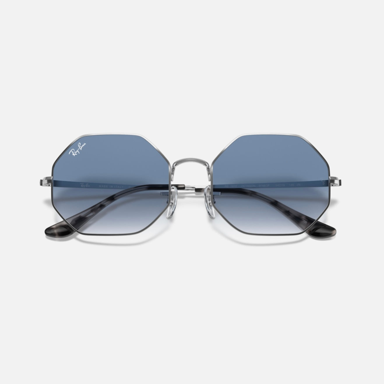 OCTOGON 1972 - Plateado - Azul Degrade