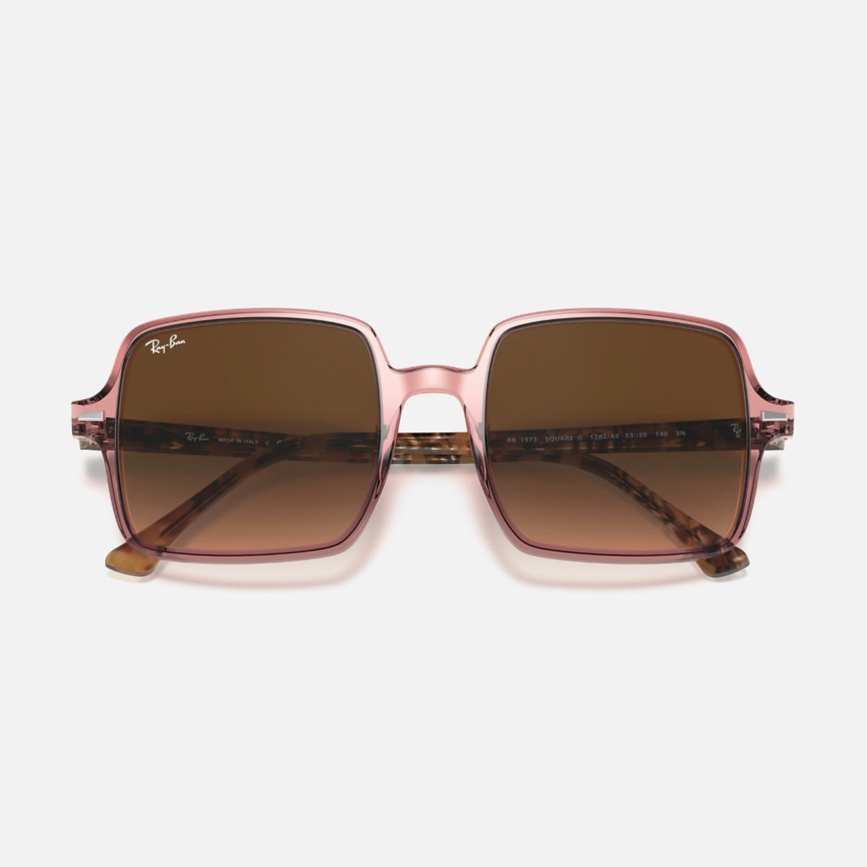 SQUARE 1973 II - Rosa Transparente - Marrón Degradé