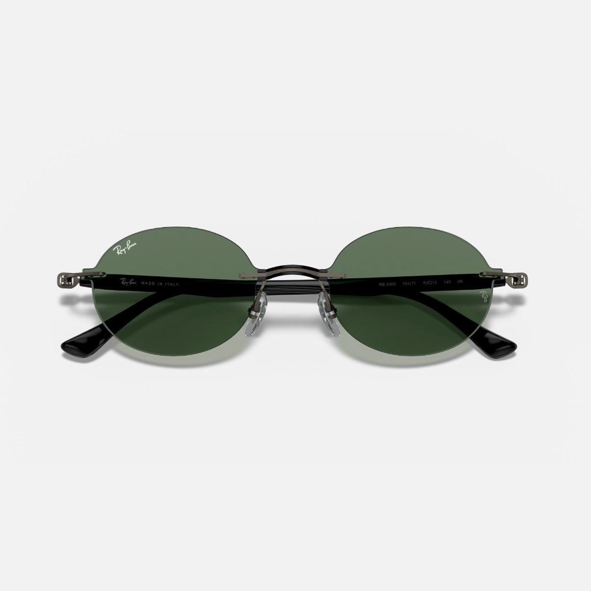 ROUND OVAL 8060 - Gunmetal - Verde G15 154/71