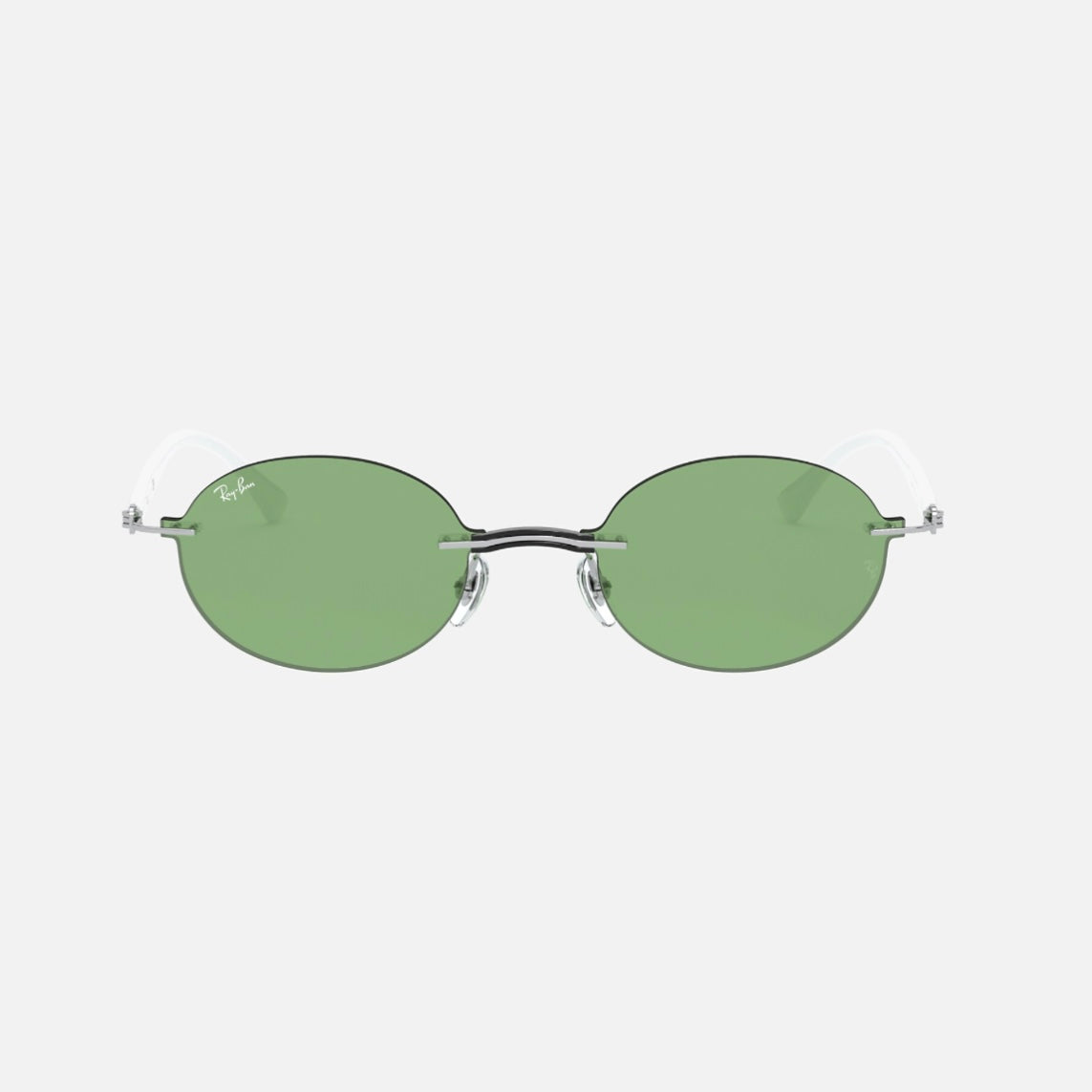 ROUND OVAL 8060 - Plateado - Verde Claro 003/2