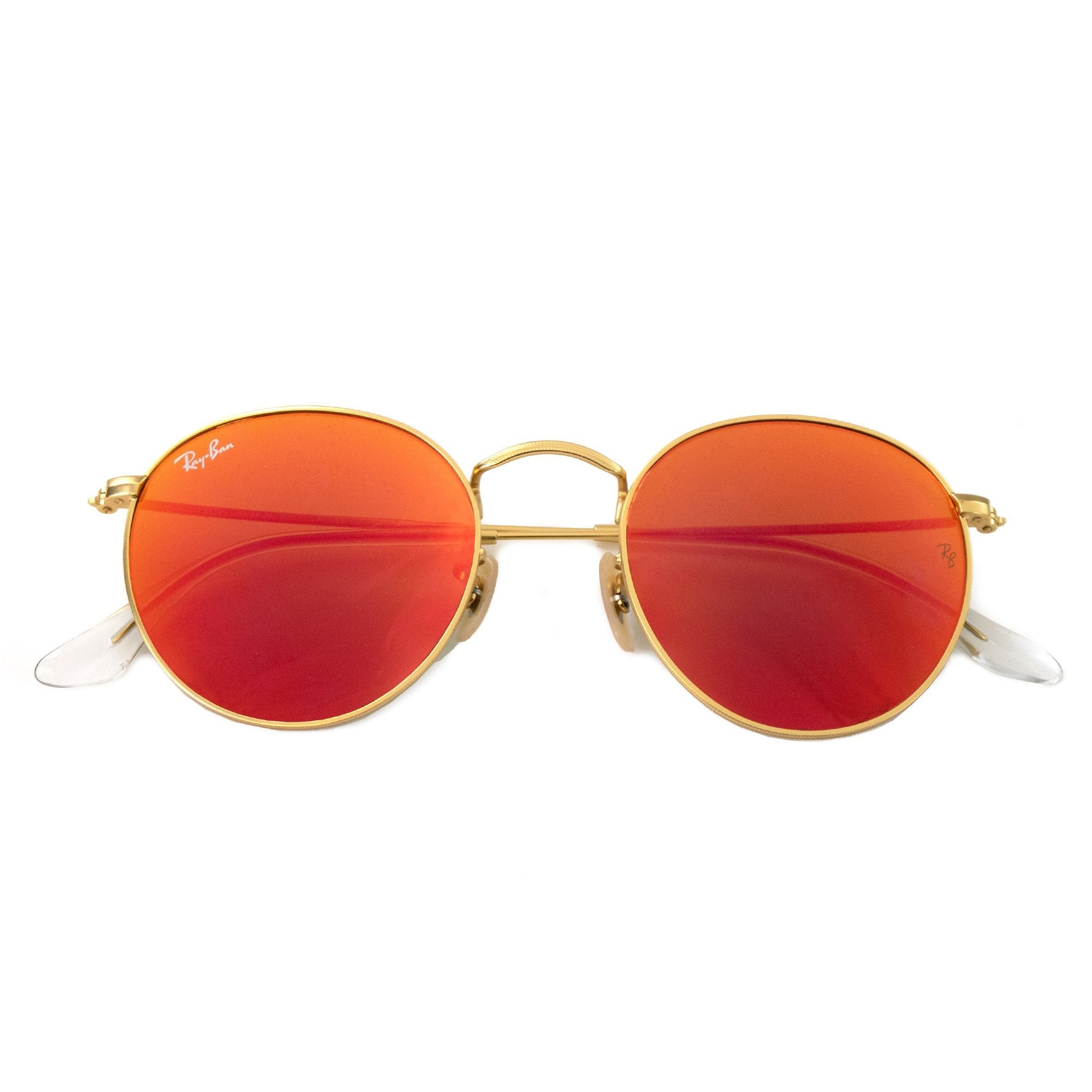 ROUND METAL CLASSIC 3447 - Dorado - Naranja Espejado