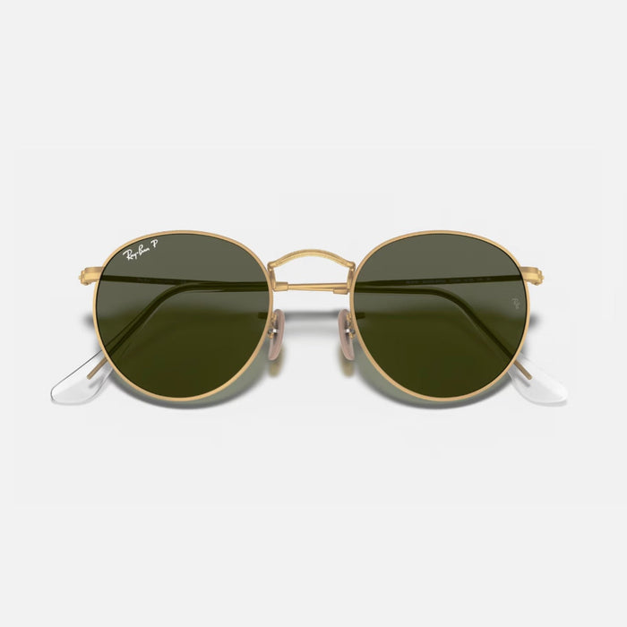 ROUND METAL CLASSIC 3447 - Dorado - Verde (Negro) + Dorado - Verde G15 (Negro) POLARIZADO 112/58