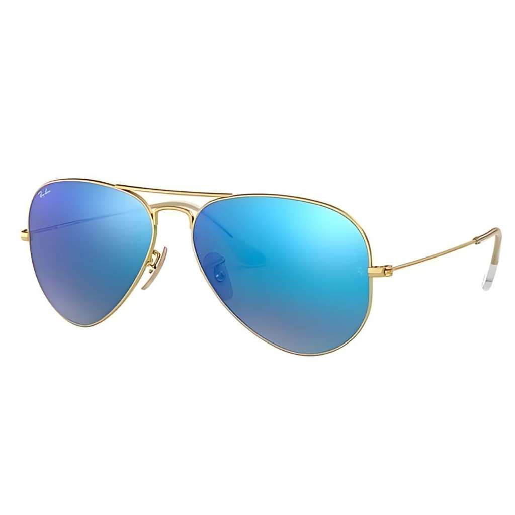 Aviator Classic 3025 Espejado - 112 - 17 Dorado-azul espejado