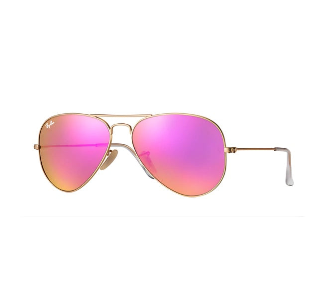 Aviator Classic 3025 Espejado - 112 - 4T Dorado-violeta espejado