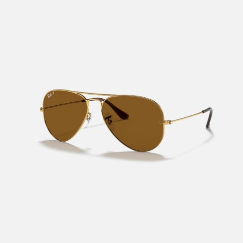 Aviator Polarizado 3025 - Dorado Marrón Degradé Polarizado (112M2)2