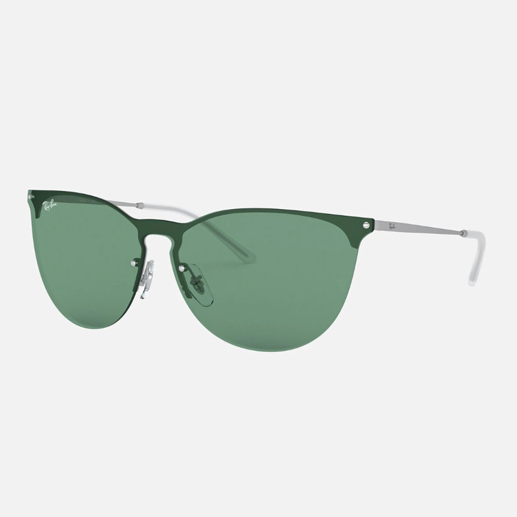 Cat Eye 3652 - 9116 82 Plateado Verde Claro
