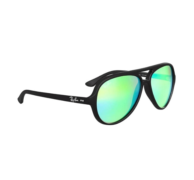 Cats 4125 Espejado - 601s - 19 Negro-verde espejado