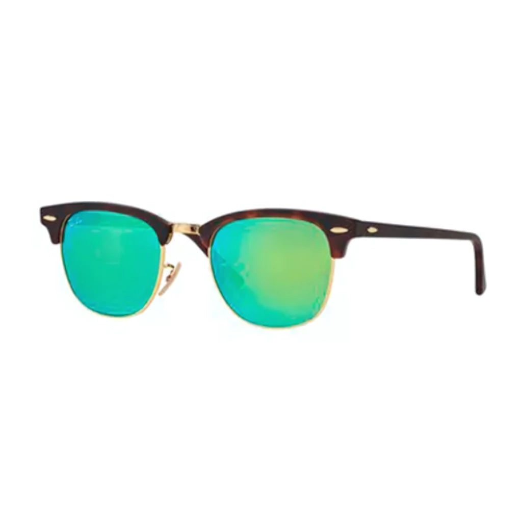 Clubmaster Espejado 3016 - 1145 - 19 Carey mate verde espejado (2)