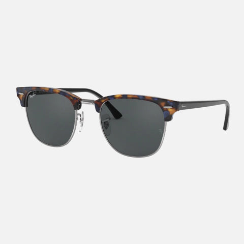 Clubmaster Fleck 3016 - 1158 R5 Carey Dorado Gris Liso