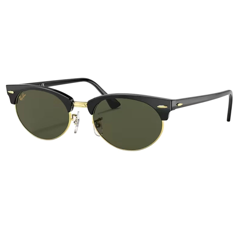 CLUBMASTER OVAL 3946 - 1303 - 31 Negro-dorado-verde