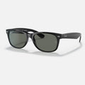 New Wayfarer 2132 polarizado - 901 58 Negro Verde Polarizado
