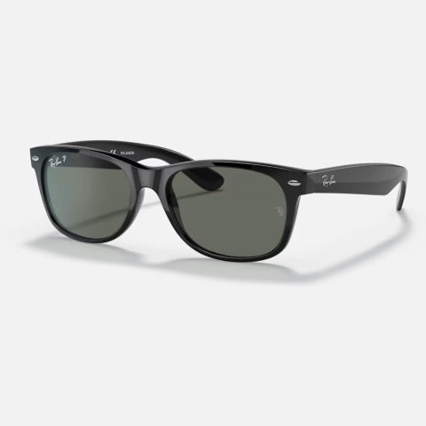New Wayfarer 2132 polarizado - 901 58 Negro Verde Polarizado