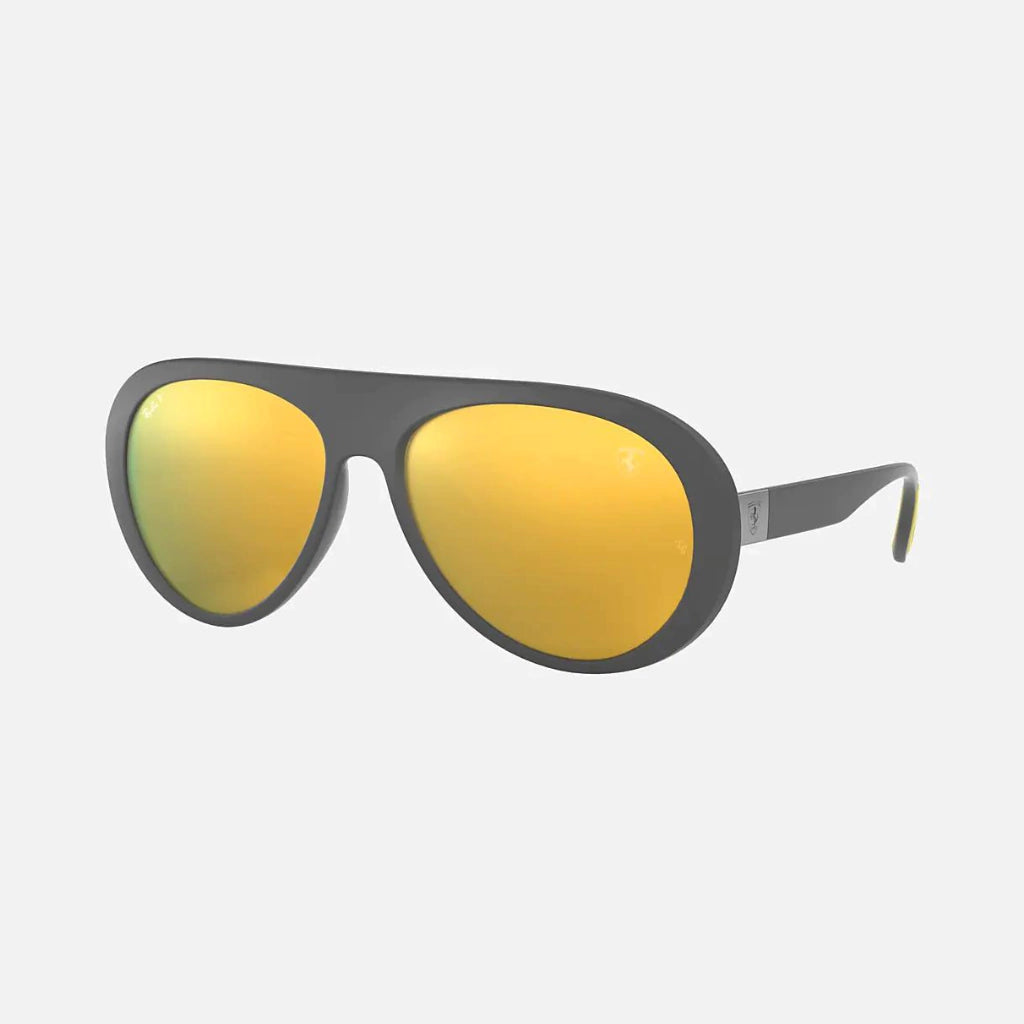 RAY BAN SCUDERIA FERRARI COLLECTION 4310 - Gris Dorado Espejado Polarizado