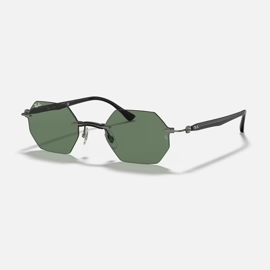 Round 8061 - 154 - 71 Gunmetal-verde