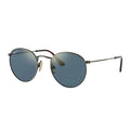 Round 8247 - 9208 T0 Gunmetal Azul Liso