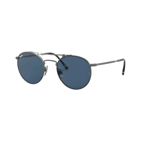 ROUND DOUBLE TITANIUM 8147 - 9138 T0 Gunmetal Azul