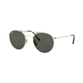 ROUND DOUBLE TITANIUM 8147 Polarizados - 9143 Dorado Verde Polarizado