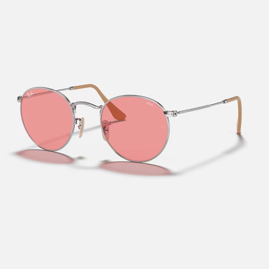 Round Evolve 3447 - 9065 - V7 Plateado-rosa fotocromatico