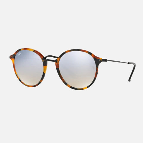Round Fleck 2447 Espejados - 1157 9U Carey Plateado Degrade Espejado
