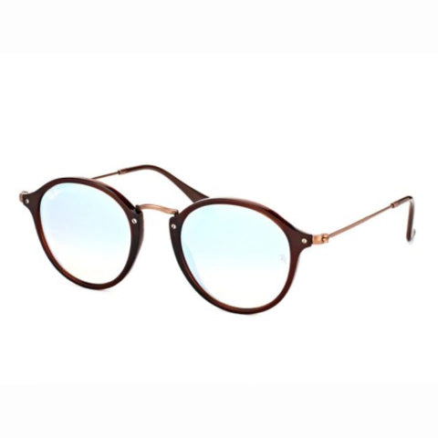 Round Fleck 2447 Espejados - 6256 9U Marron Plateado Degrade Espejado
