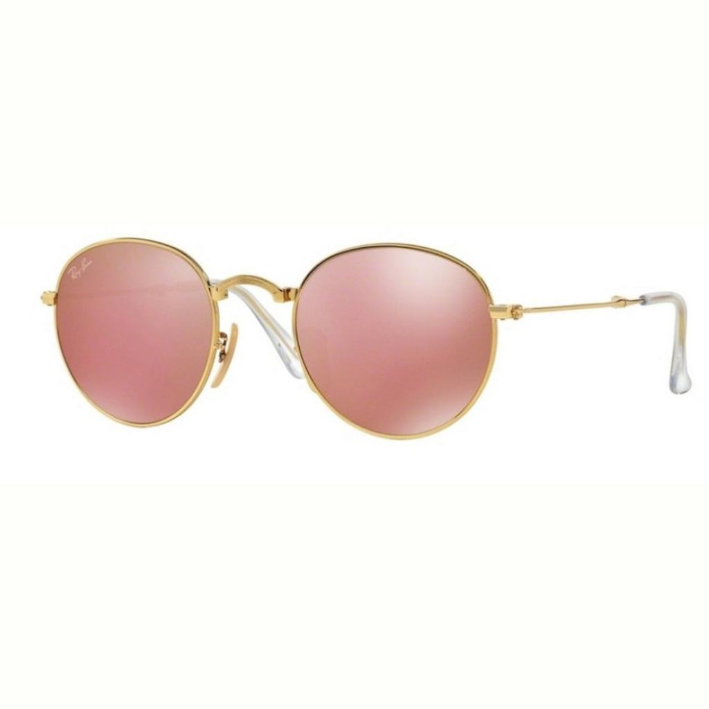 Round Folding 3532 Espejados - 198 - 7y Bronce rosado-rosa degrade espejado