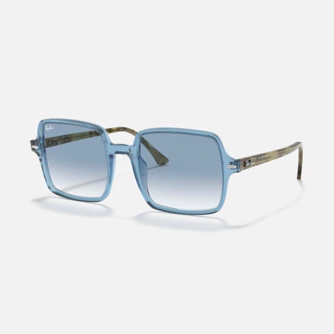 SQUARE 1973 II - Celeste Transparente Azul Degradé 2