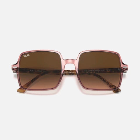 SQUARE 1973 II - Rosa Transparente Marrón Degradé