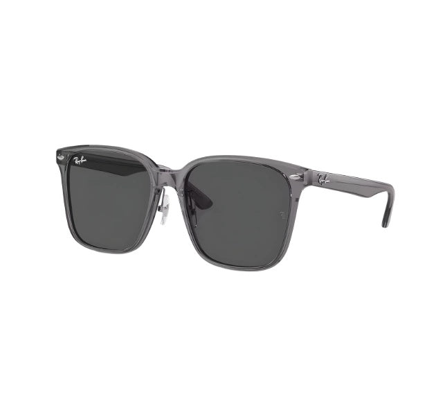 Square 2206 - 1399 - 87 Gris transparente-gris liso
