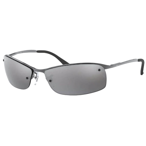 Top Bar 3183 - Gunmetal Plateado Espejado