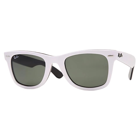 Wayfarer 2140 espejado - 956 19 Blanco Verde Espejado